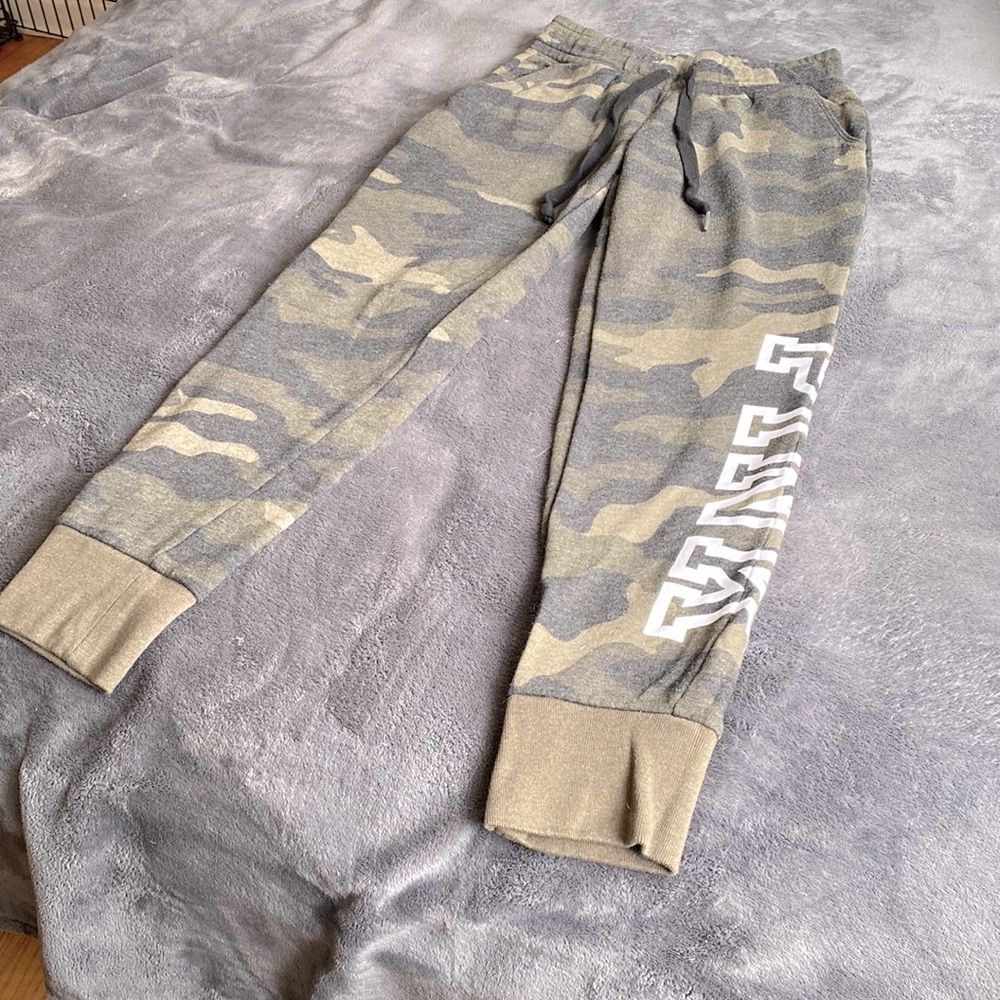 VS PINK Camo Sweatpants